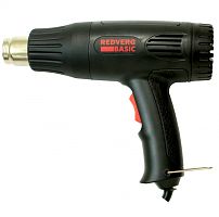 Фен строительный Redverg HG2000 Basic 1000Вт/330-600гр/300-550л в мин/коробка  картинка